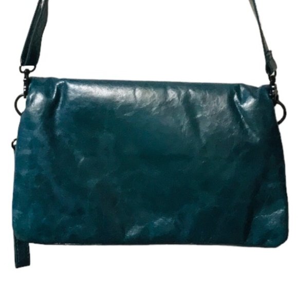 Danier Teal Crossbody Bag - Picture 4 of 15